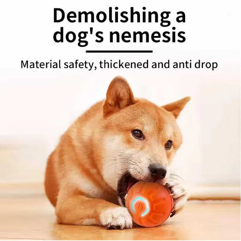 Automatic Moving Dog Ball - Intelligenter Interaktiver Haustier-Spielball Elektronischer Automatisch Beweglicher