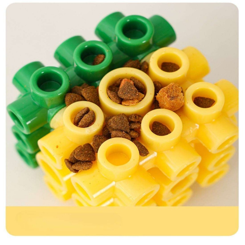 Hundezubehör Quadratisches Fut – Rubber Treat Dispensing Dog Toy Bewertung und Preis
