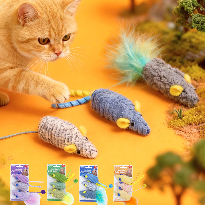 3 stücke Realistische Maus Plü – Catnip Interactive Plush Mouse Bewertung und Preis