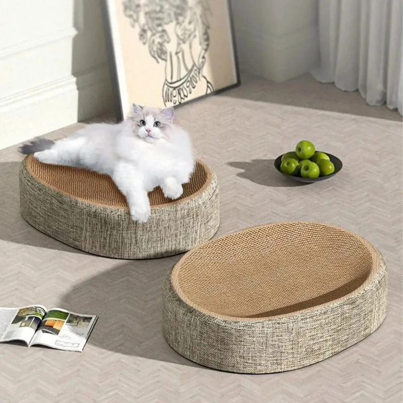 Ovalförmiges Kratzpad für Katz – Pet Beds Bewertung und Preis