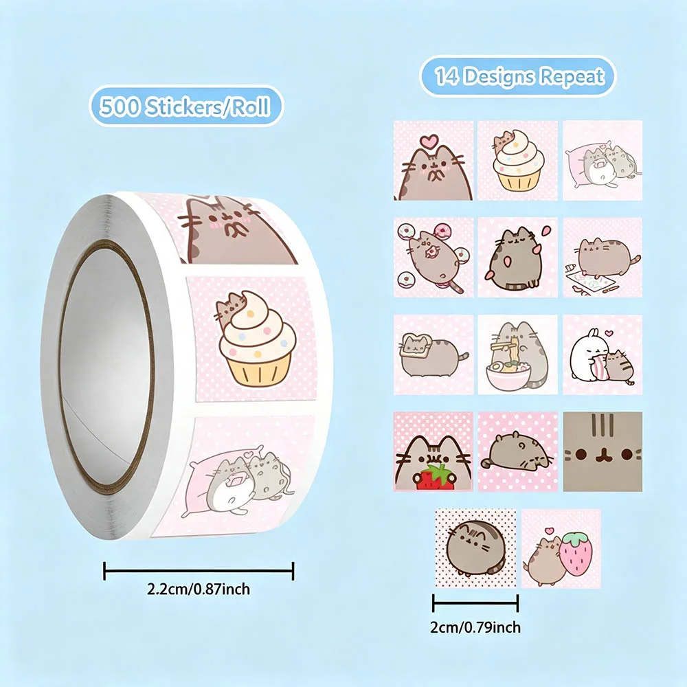 Hou 500 Stück Pusheen Cartoon- – Cat Toys Bewertung und Preis
