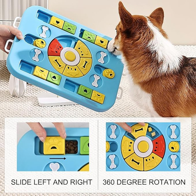 Interaktives Hunde-Puzzle-Spie – Interactive Squeaky Plush Dog Toy Bewertung und Preis