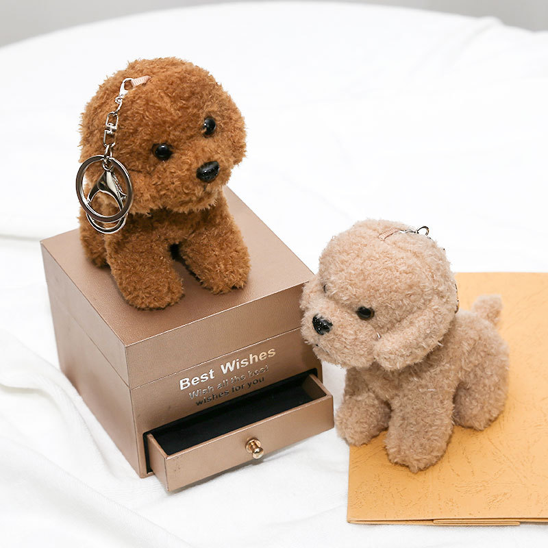 Neue 12 cm Nette Teddy Hund Pl – Interactive Squeaky Plush Dog Toy Bewertung und Preis